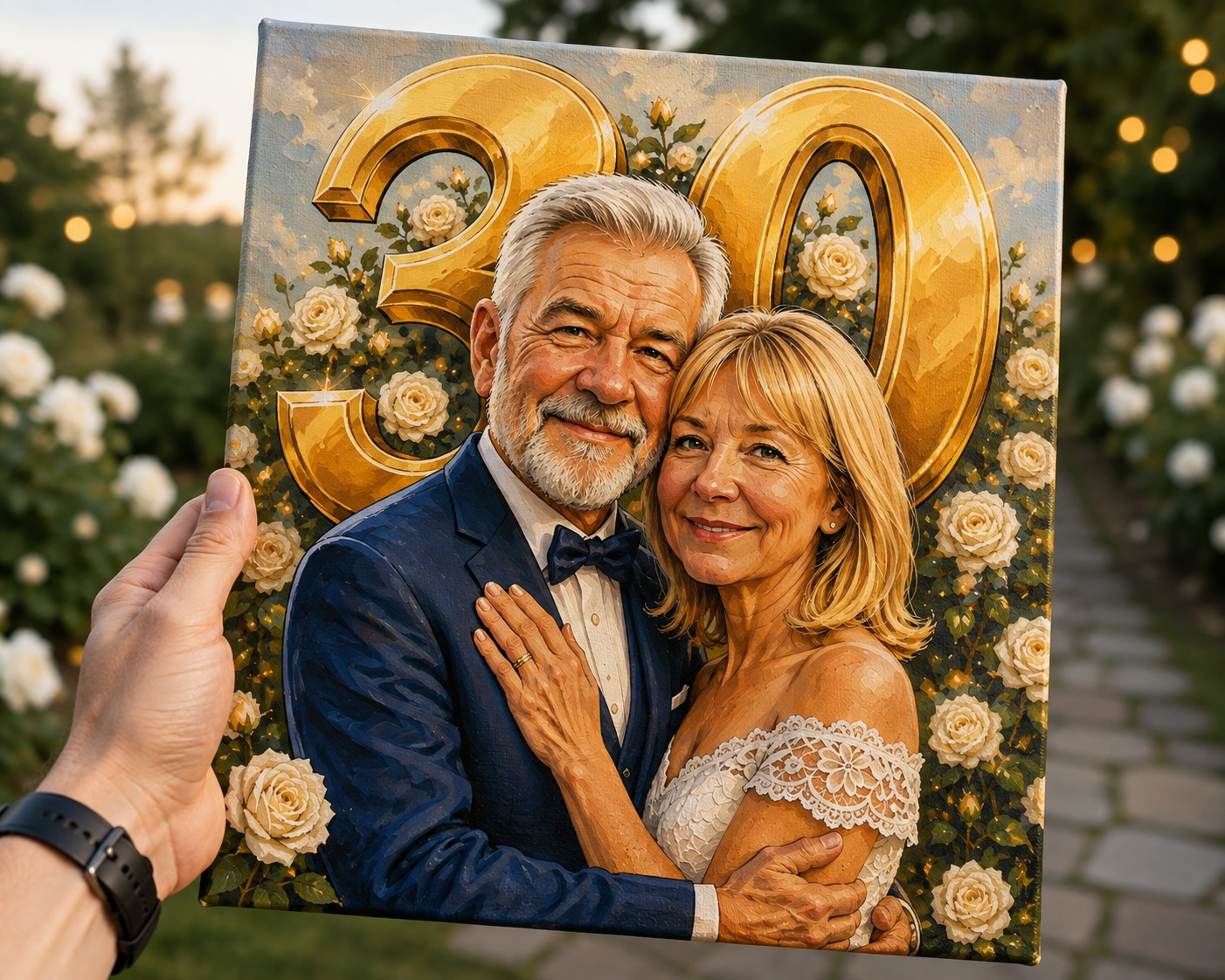 Gotowy portret — Rocznica ślubu